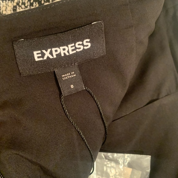 Womens Express High Waist Waisted Tweed Sailor Shorts Size 8 NWT - Picture 7 of 15